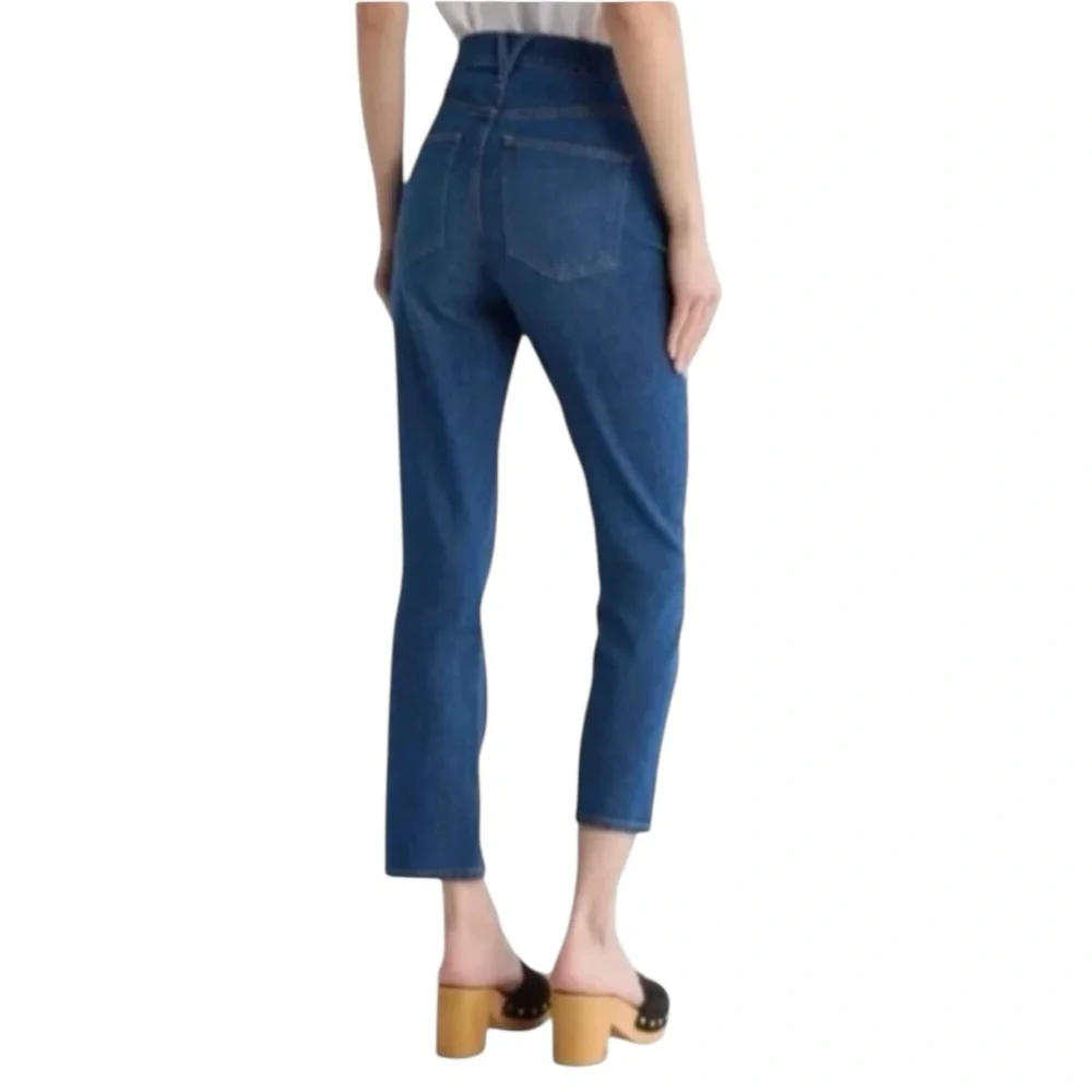 Veronica Beard Carly High Waist Kick Flare Jeans Cornflower Blue‎ 28
